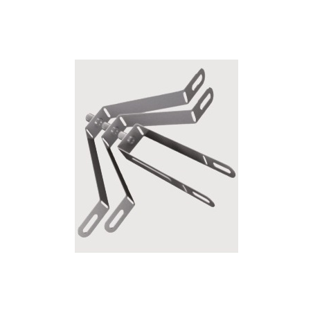 Bendable metal support EM