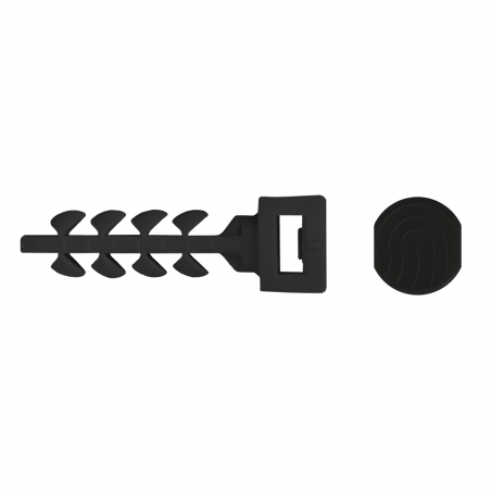 Product image of push-in plug InsertFIX IFS black with small head