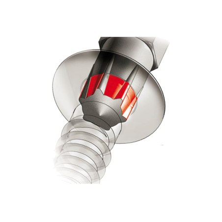 Graphic SIT bit contact surface in the screw head