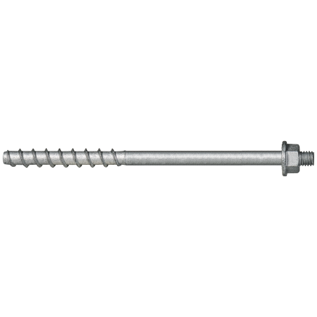 Product image of concrete screw BTS 6 E long with hex head with connecting thread