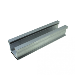 Solar fixing profiles for sheet metal roofs