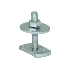 Strut Profile Stud with Riveted Nut and Washer