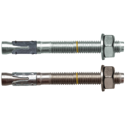 Product image of bolt anchor BAZ2 for cracked and non-cracked concrete - 2 variants steel and stainless steel A4