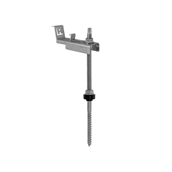 Tile stud bag 10x250 mm with clip base