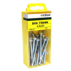 Blister Self-drilling screw DIN 7504N