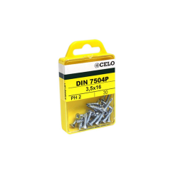 Blister Self-drilling screw DIN 7504P