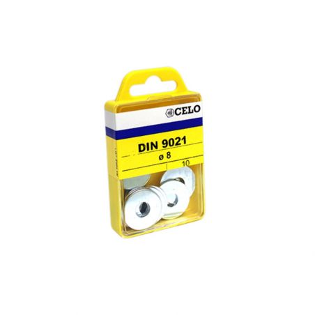 Blister Steel wide washer DIN 9021