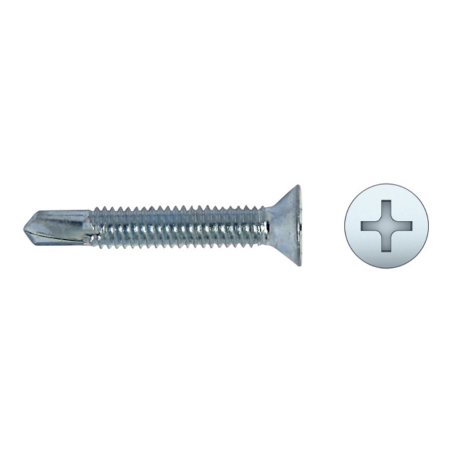 PVC selfdrilling metric screw PV55