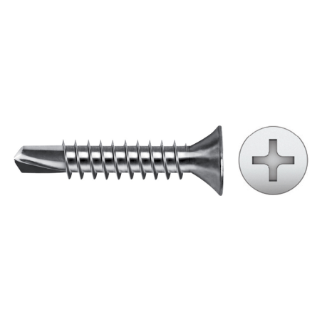 Blister Self-drilling screw DIN 7504P